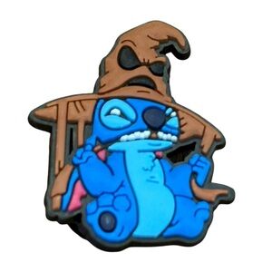Stitch with Harry Potter Sorting Hat Croc Charm